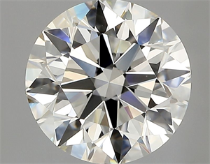 Foto Diamante Natural 2.01 quilates, Redondo , Color J, claridad VVS1 y certificado GIA de