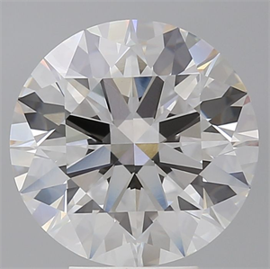 Picture of Lab Grown Diamond 5.56 Carats, Round with Ideal Cut, F Color, VVS2 Clarity and Certified by IGI
