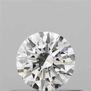 Picture of Natural Diamond 0.40 Carats, Round with Excellent Cut, F Color, SI1 Clarity and Certified by GIA