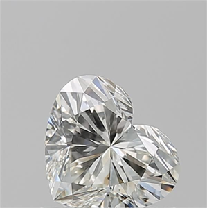 Picture of Natural Diamond 0.70 Carats, Heart with  Cut, J Color, VS2 Clarity and Certified by GIA