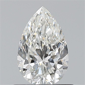 Picture of Natural Diamond 0.70 Carats, Pear with  Cut, G Color, VS2 Clarity and Certified by GIA