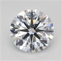 Lab Grown Diamond 4.00 Carats, Round with Ideal Cut, E Color, VS2 Clarity and Certified by IGI