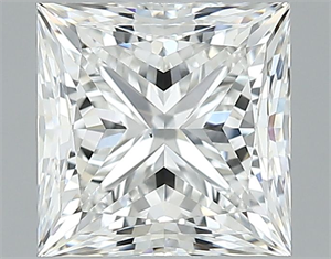 Foto Diamante Natural 1.70 quilates, Princesa , Color G, claridad VS2 y certificado GIA de