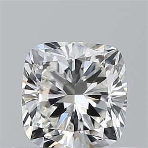 Picture of Natural Diamond 0.71 Carats, Cushion with  Cut, I Color, VVS1 Clarity and Certified by GIA