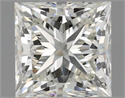 Diamante Natural 0.71 quilates, Princesa , Color L, claridad VS2 y certificado GIA