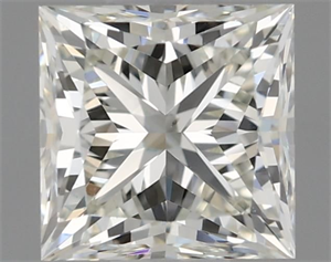 Foto Diamante Natural 0.71 quilates, Princesa , Color L, claridad VS2 y certificado GIA de