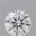 Natural Diamond 0.50 Carats, Round with Very Good Cut, D Color, SI1 Clarity and Certified by GIA