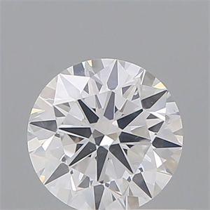 Picture of Natural Diamond 0.50 Carats, Round with Very Good Cut, D Color, SI1 Clarity and Certified by GIA