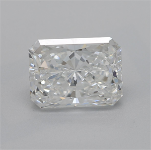 Picture of Natural Diamond 1.80 Carats, Radiant with  Cut, F Color, VS1 Clarity and Certified by GIA
