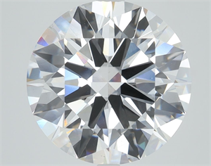Picture of Lab Grown Diamond 5.52 Carats, Round with Ideal Cut, D Color, VS1 Clarity and Certified by IGI