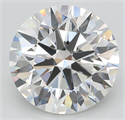 Del inventario de diamantes de laboratorio, 5.68 quilates, Redondo , Color F, claridad IF y certificado IGI