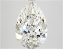 Diamante Natural 5.03 quilates, De pera , Color G, claridad IF y certificado GIA