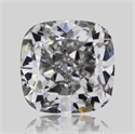 Natural Diamond 0.50 Carats, Cushion with  Cut, F Color, VS2 Clarity and Certified by GIA