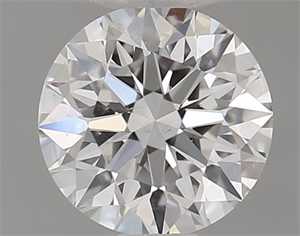 Foto Diamante Natural 0.46 quilates, Redondo , Color E, claridad SI1 y certificado GIA de