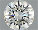 Natural Diamond 0.90 Carats, Round with Excellent Cut, I Color, SI1 Clarity and Certified by GIA