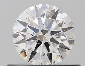 Foto Diamante Natural 0.44 quilates, Redondo , Color D, claridad SI1 y certificado GIA de