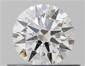 Natural Diamond 0.44 Carats, Round with Very Good Cut, D Color, SI1 Clarity and Certified by GIA