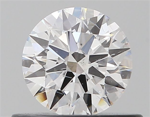 Picture of Natural Diamond 0.44 Carats, Round with Very Good Cut, D Color, SI1 Clarity and Certified by GIA