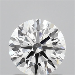 Picture of Lab Grown Diamond 0.80 Carats, Round with Ideal Cut, D Color, VVS2 Clarity and Certified by IGI