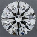 Natural Diamond 0.77 Carats, Round with Excellent Cut, J Color, VS2 Clarity and Certified by GIA