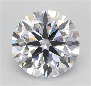 Picture of Lab Grown Diamond 5.04 Carats, Round with Ideal Cut, E Color, VS1 Clarity and Certified by IGI