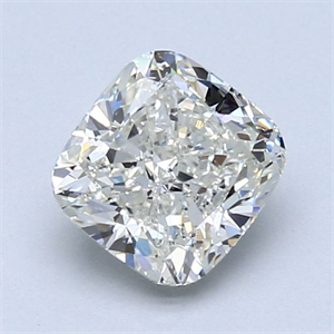 Picture of Natural Diamond 1.52 Carats, Cushion with  Cut, J Color, SI2 Clarity and Certified by GIA