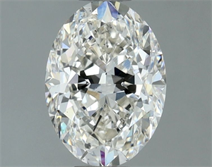Picture of Natural Diamond 1.30 Carats, Oval with  Cut, H Color, VS2 Clarity and Certified by IGI