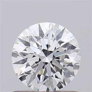 Picture of Natural Diamond 0.70 Carats, Round with Excellent Cut, D Color, VVS1 Clarity and Certified by GIA