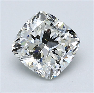 Picture of Natural Diamond 1.40 Carats, Cushion with  Cut, I Color, VS1 Clarity and Certified by GIA
