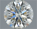 Natural Diamond 0.70 Carats, Round with Excellent Cut, J Color, VS1 Clarity and Certified by IGI