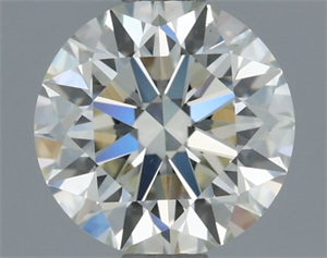 Picture of Natural Diamond 0.70 Carats, Round with Excellent Cut, J Color, VS1 Clarity and Certified by IGI
