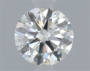 Picture of Natural Diamond 0.40 Carats, Round with Excellent Cut, I Color, VVS1 Clarity and Certified by GIA