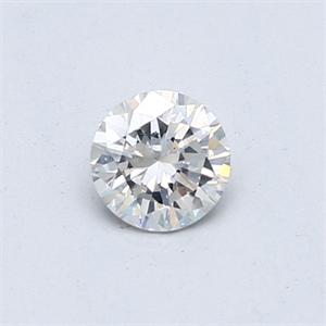 Foto Diamante Natural 0.40 quilates, Redondo , Color G, claridad I1 y certificado GIA de