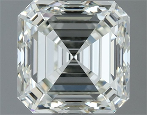 Picture of Natural Diamond 1.52 Carats, Asscher with  Cut, I Color, VVS1 Clarity and Certified by IGI