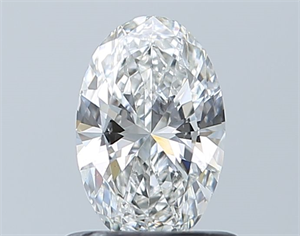 Picture of Natural Diamond 0.70 Carats, Oval with  Cut, F Color, SI1 Clarity and Certified by GIA