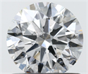 Natural Diamond 0.80 Carats, Round with Excellent Cut, F Color, SI2 Clarity and Certified by IGI