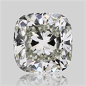 Natural Diamond 1.01 Carats, Cushion with  Cut, J Color, VVS1 Clarity and Certified by GIA