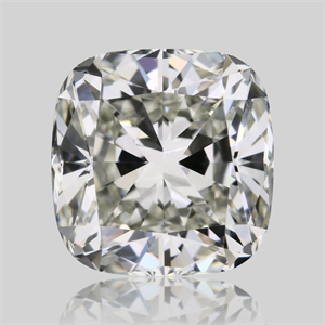 Picture of Natural Diamond 1.01 Carats, Cushion with  Cut, J Color, VVS1 Clarity and Certified by GIA