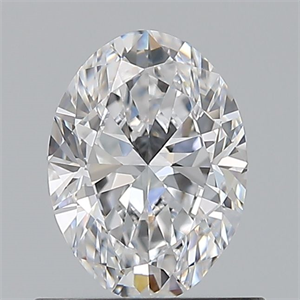 Picture of Natural Diamond 0.70 Carats, Oval with  Cut, D Color, VVS1 Clarity and Certified by GIA