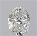 Diamante Natural 1.70 quilates, Ovalado , Color J, claridad SI2 y certificado GIA
