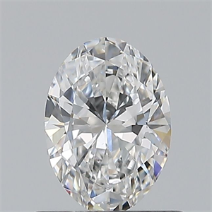 Picture of Natural Diamond 0.49 Carats, Oval with  Cut, E Color, VS1 Clarity and Certified by GIA