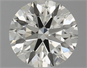 Natural Diamond 0.73 Carats, Round with Excellent Cut, M Color, VVS1 Clarity and Certified by GIA