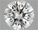 Del inventario de diamantes de laboratorio, 3.06 quilates, Redondo , Color F, claridad VS1 y certificado IGI