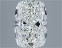 Natural Diamond 2.51 Carats, Cushion with  Cut, I Color, SI1 Clarity and Certified by GIA