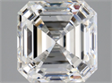 Natural Diamond 3.01 Carats, Asscher with  Cut, F Color, VS2 Clarity and Certified by GIA