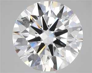 Picture of Lab Grown Diamond 5.07 Carats, Round with Ideal Cut, E Color, VVS2 Clarity and Certified by IGI