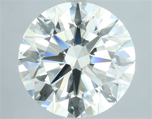 Picture of Natural Diamond 4.52 Carats, Round with Excellent Cut, K Color, VS2 Clarity and Certified by IGI
