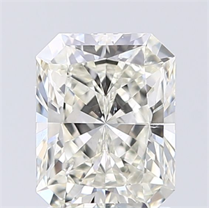 Picture of Natural Diamond 1.50 Carats, Radiant with  Cut, K Color, SI1 Clarity and Certified by GIA