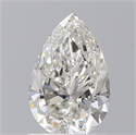 Diamante Natural 0.81 quilates, De pera , Color G, claridad VS1 y certificado GIA