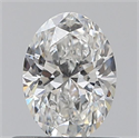 Diamante Natural 0.50 quilates, Ovalado , Color F, claridad VS1 y certificado GIA